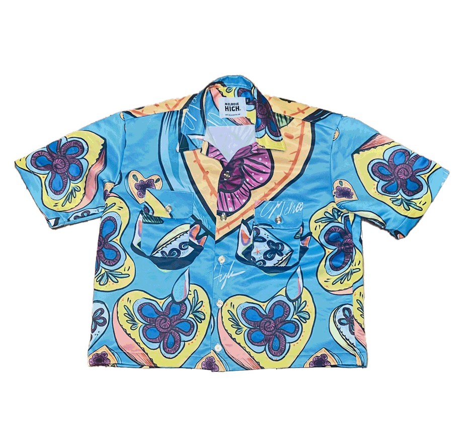 LOVE FROM TULUM BOWLING SHIRT