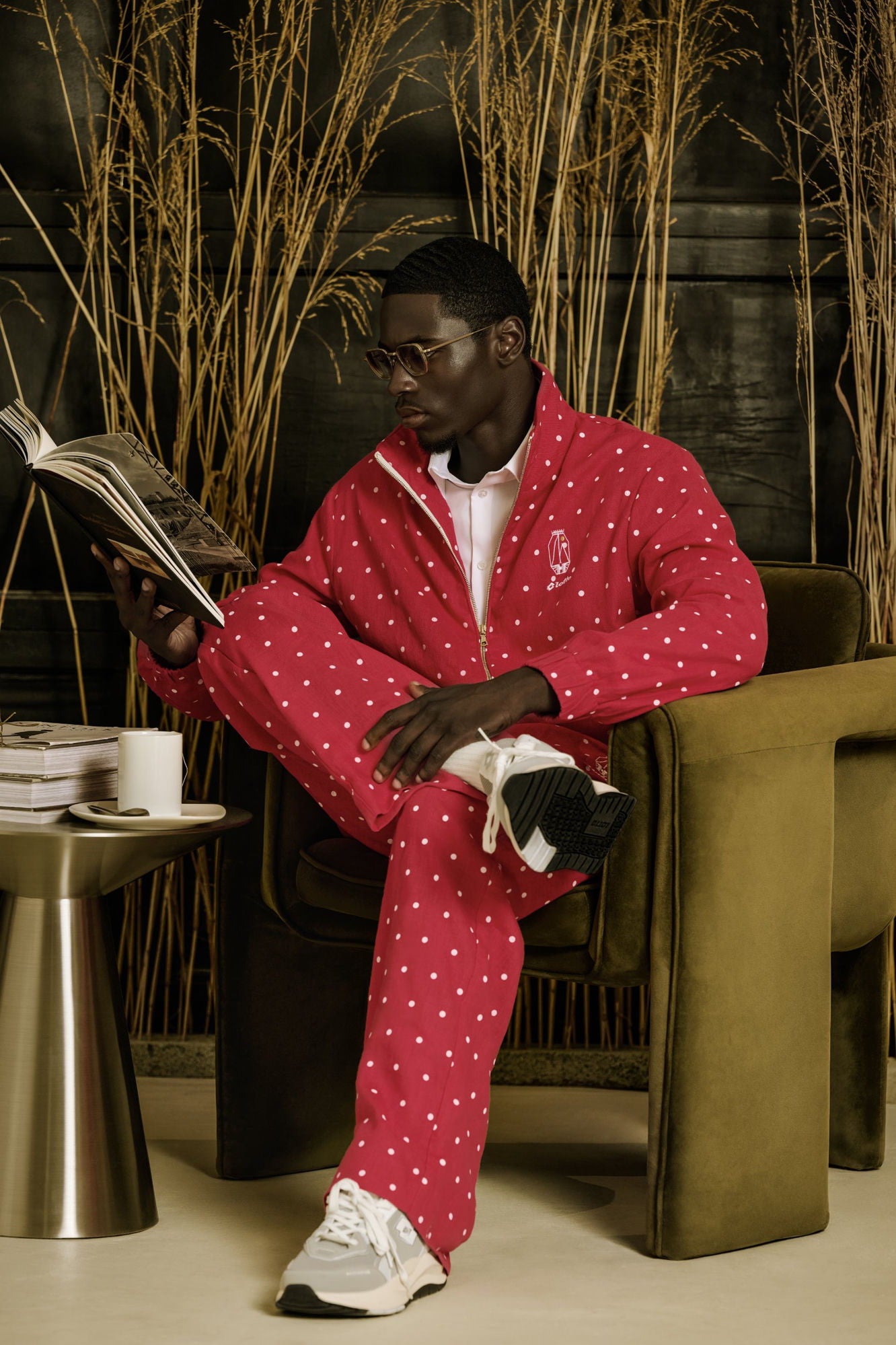 MelroseHigh x LOTTO |  Linen Leisure suit :: Rose