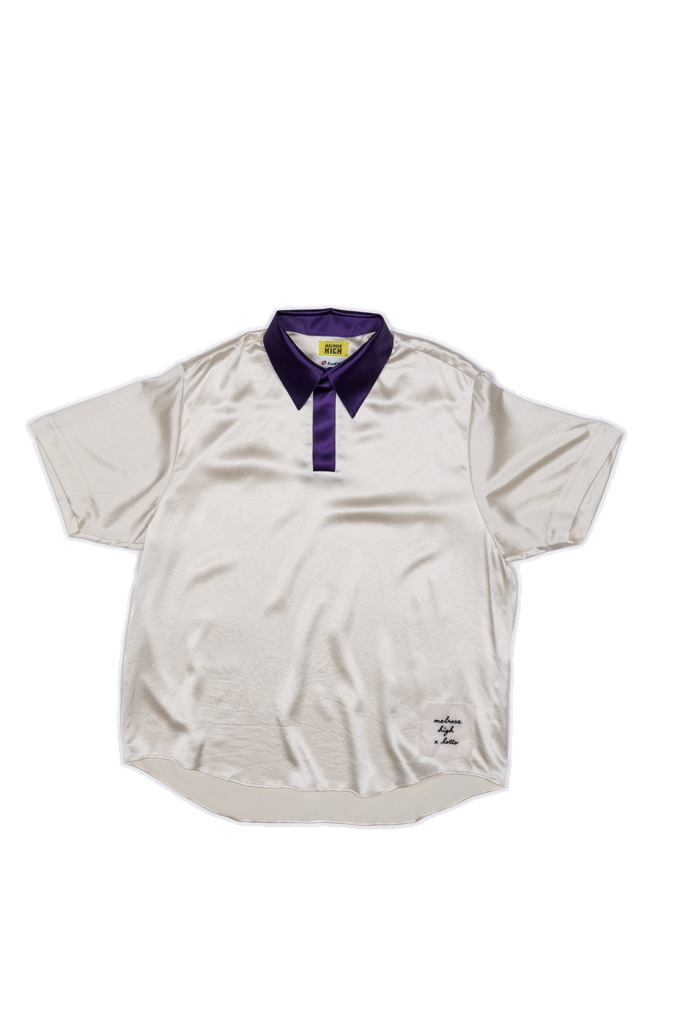 Ivy League Silk Polo - Gemini (white background)