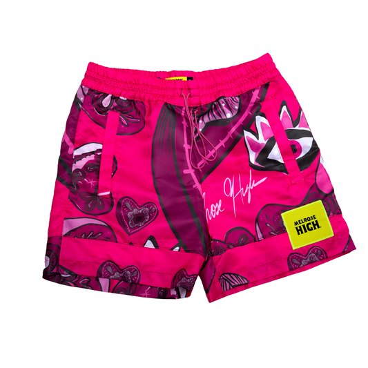 COCO PINK LOVE FROM TULUM SHORTS