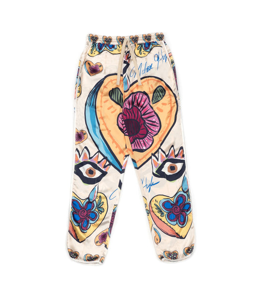 Return to Tulum printed jogger